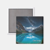 Lake Louise - Banff National Park Night Magnet (Vorderseite/Rückseite)