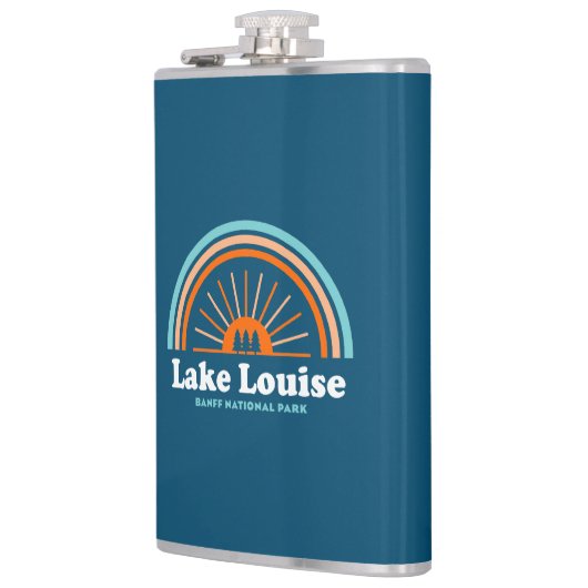 Lake Louise Banff National Park Rainbow Flachmann (Links)