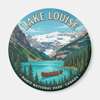 Lake Louise, Banff-Nationalpark Kanada Magnet