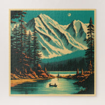 Lake Louise Banff Nationalpark Retro-Reise