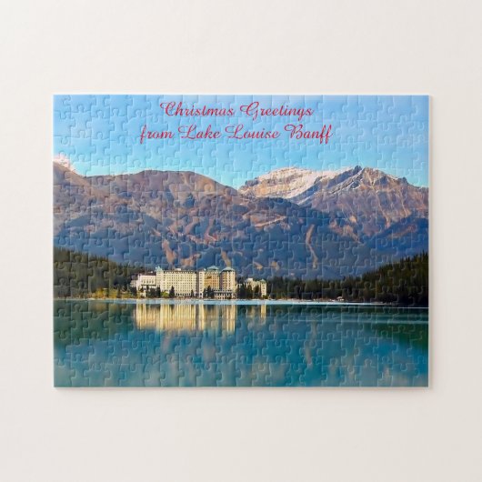 Lake Louise Banff. Puzzle (Horizontal)