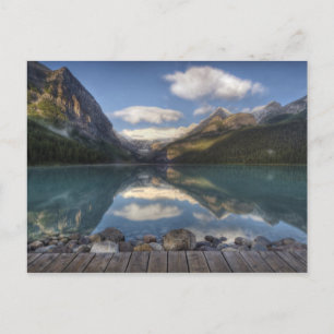Lake Louise bei Sonnenaufgang, Banff-Nationalpark, Postkarte