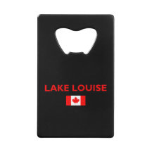 Lake Louise Canada Canadian Flag Dark Color