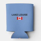 Lake Louise Canada Kanadische Flagge Licht Farbe Dosenkühler (Rückseite)