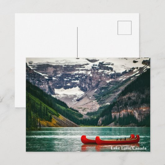 Lake Louise Canada Postkarte (Vorne/Hinten)