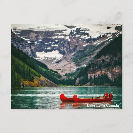 Lake Louise Canada Postkarte (Vorderseite)