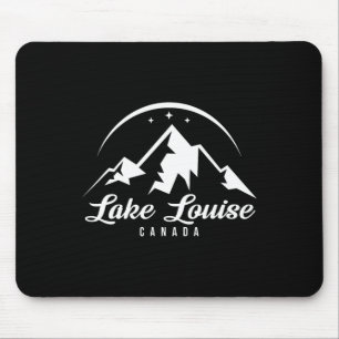 Lake Louise Canada Ski Resort Snowboarden Mousepad