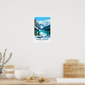 Lake Louise Canada Travel Print Poster (Küche)
