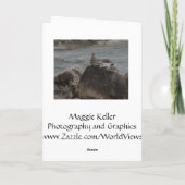 Lake Louise Feiertagskarte (Rückseite)