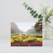 Lake Louise Gardens Postkarte (Stehend Vorderseite)