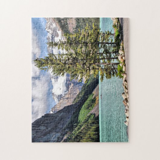 Lake Louise Grosses Foto Puzzle (Vertikal)