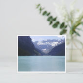 Lake Louise im Sommer Postkarte (Stehend Vorderseite)