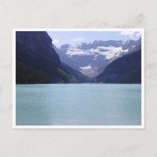 Lake Louise im Sommer Postkarte (Vorderseite)