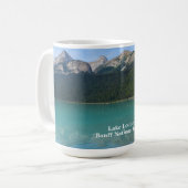 Lake Louise in Banff Canada Kaffeetasse (Vorderseite Links)