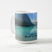 Lake Louise in Banff Kanada Kaffeetasse (Vorderseite Links)