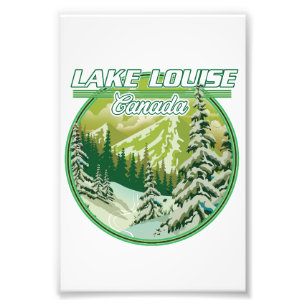 Lake Louise Kanada Logo Fotodruck