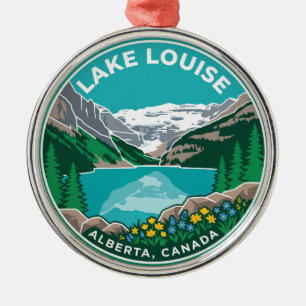 Lake Louise Kanada Ornament Aus Metall