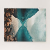 Lake Louise, Kanada. Panorama Landschaftspuzzle Puzzle (Horizontal)