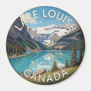 Lake Louise Kanada Türkisfarbenes Bergsee Magnet