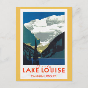 Lake Louise, Kanadische Rockies, Kanada Postkarte
