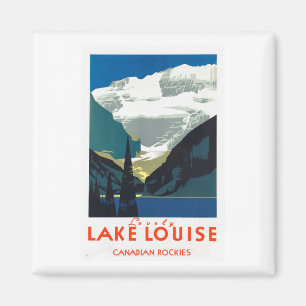 Lake Louise, Kanadische Rocky Mountains, Kanada Magnet