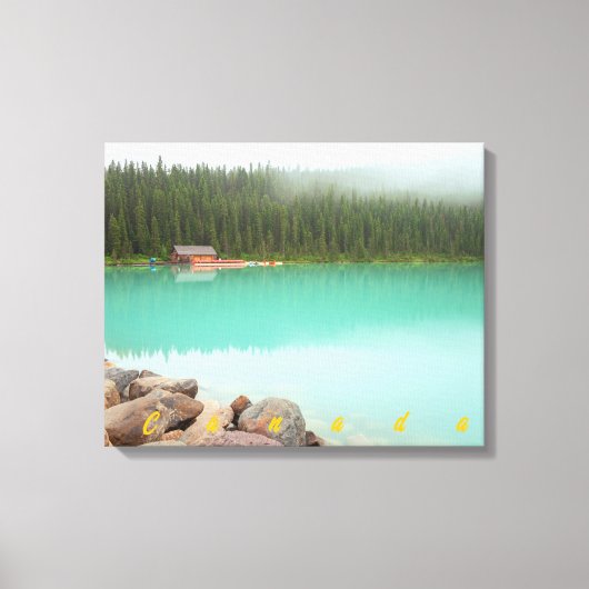 Lake Louise Leinwanddruck (Vorderseite)
