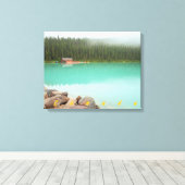 Lake Louise Leinwanddruck (Insitu (Holzboden))
