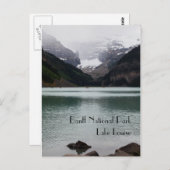 Lake Louise Postcard Postkarte (Vorne/Hinten)