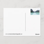 Lake Louise Postcard Postkarte (Rückseite)