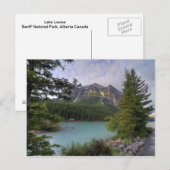 Lake Louise Postkarte (Vorne/Hinten)