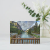 Lake Louise Postkarte (Stehend Vorderseite)
