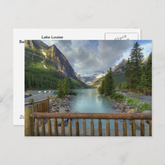 Lake Louise Postkarte (Vorne/Hinten)