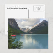 Lake Louise Postkarte (Vorne/Hinten)