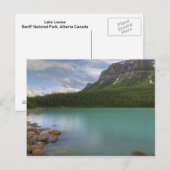 Lake Louise Postkarte (Vorne/Hinten)