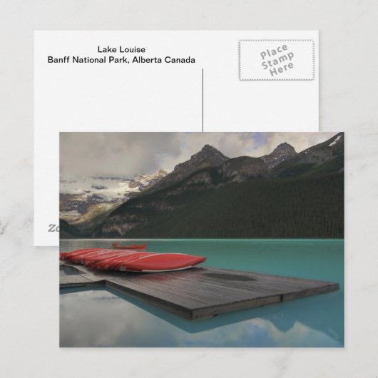 Lake Louise Postkarte (Vorne/Hinten)
