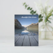 Lake Louise Shore Postcards Postkarte (Stehend Vorderseite)