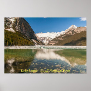 Lake Louise Wandposter Poster