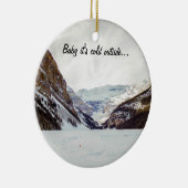 Lake- Louiseweihnachtsverzierung Keramik Ornament (Rechts)