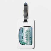 Lake Lowell Idaho Deer Gepäckanhänger (Rückseite vertikal)