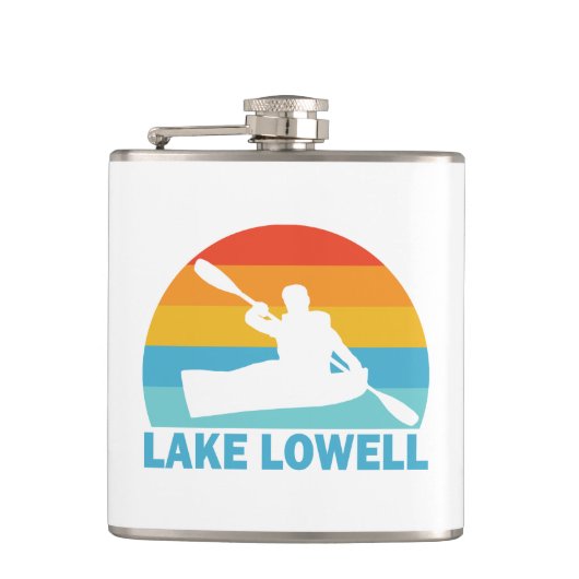 Lake Lowell Idaho Kayak Flachmann (Vorderseite)