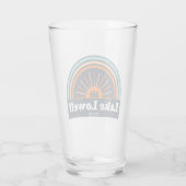 Lake Lowell Idaho Rainbow Glas (Rückseite)