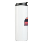 Lake Lowell Idaho Red Sunrise Thermosbecher (Nach links gedreht)