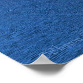 "LAKE LUGANO" LEINWAND GLOSS PRINT POSTER (Ecke)