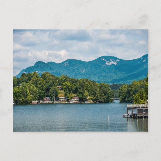 Lake Lure in North Carolina Postkarte (Vorderseite)
