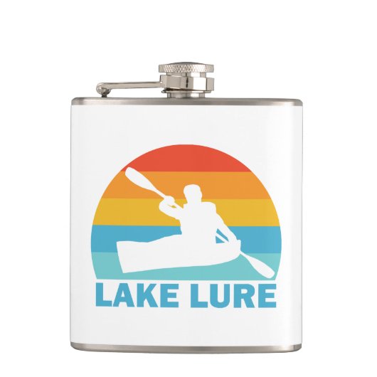 Lake Lure North Carolina Kayak Flachmann (Vorderseite)