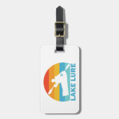 Lake Lure North Carolina Kayak Gepäckanhänger (Vorderseite vertikal)