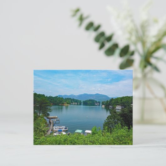 Lake Lure Postkarte (Stehend Vorderseite)