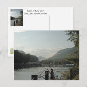 Lake Lure Sunset Postkarte (Vorne/Hinten)