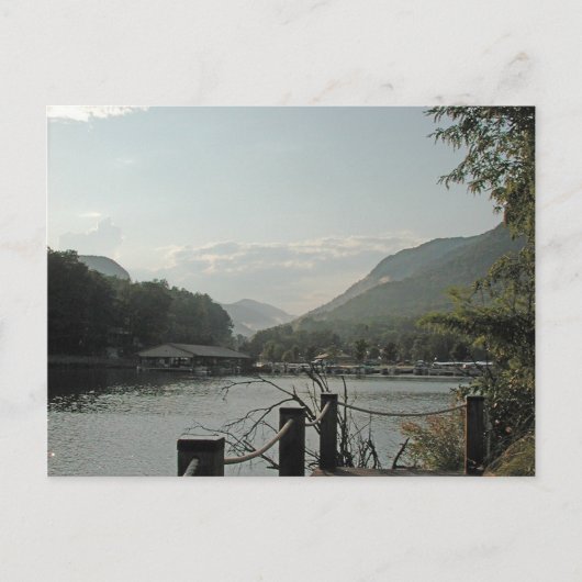 Lake Lure Sunset Postkarte (Vorderseite)
