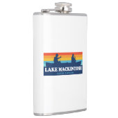 Lake Mackintosh North Carolina Canoe Flachmann (Rechts)